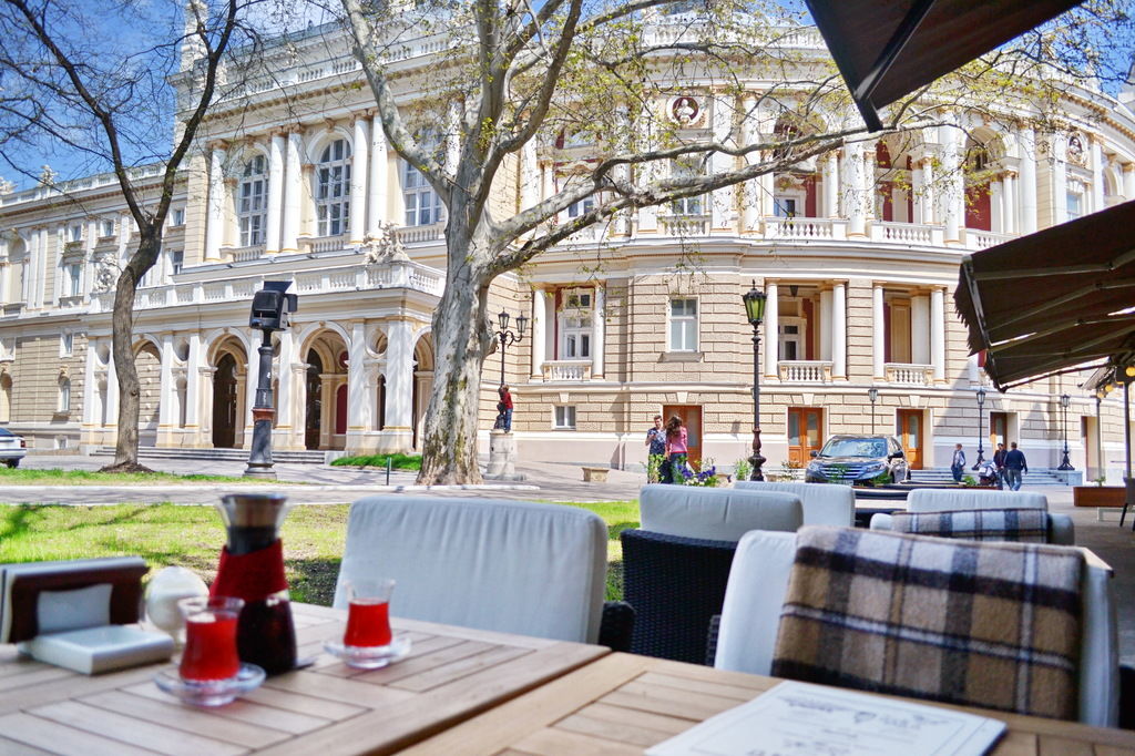 Boutique Hotel Palais Royal Odessa Restoran gambar